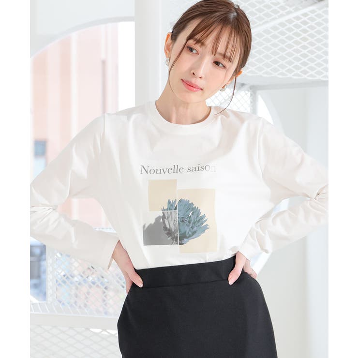オフ×シルバー | トップス Tシャツ ロンＴ | Honeys