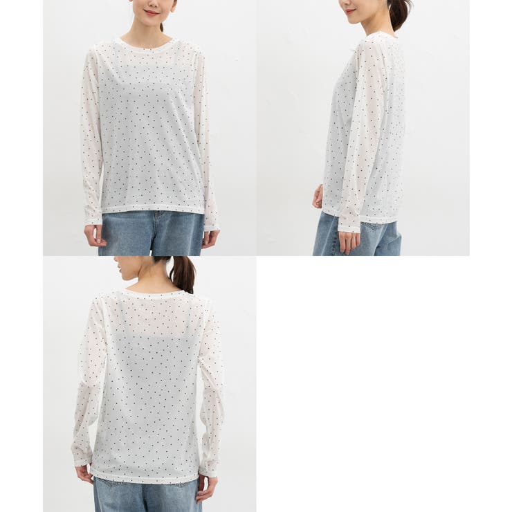 トップス Tシャツ ロンＴ | Honeys | 詳細画像11 