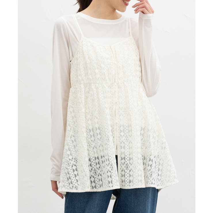 アイボリー | トップス Tシャツ ロンＴ | Honeys