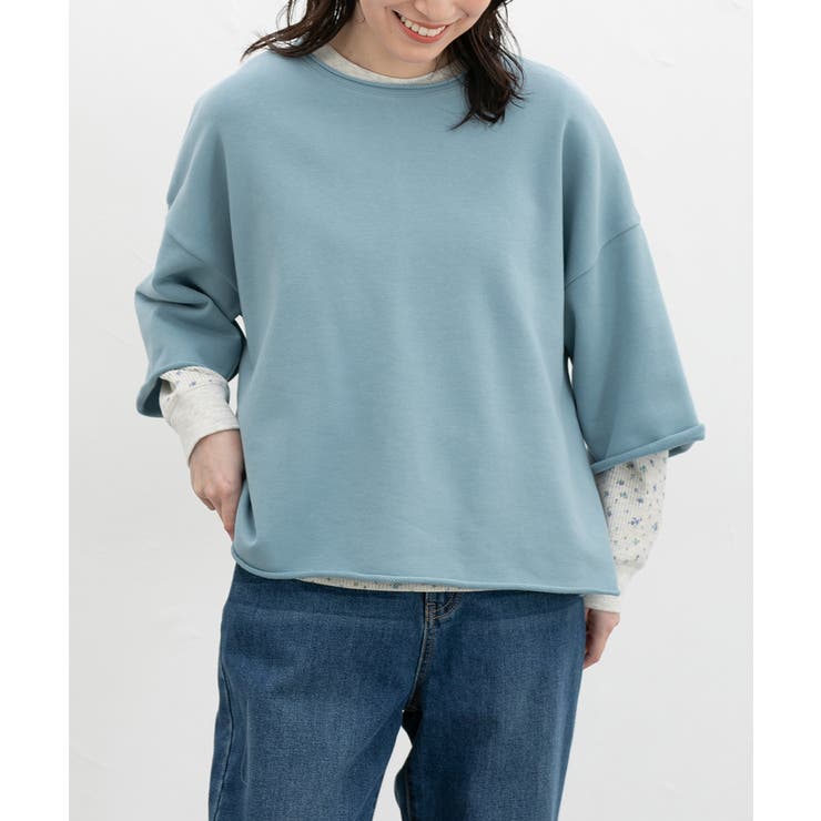 ライトブルー | トップス スウェット フリーサイズ | Honeys