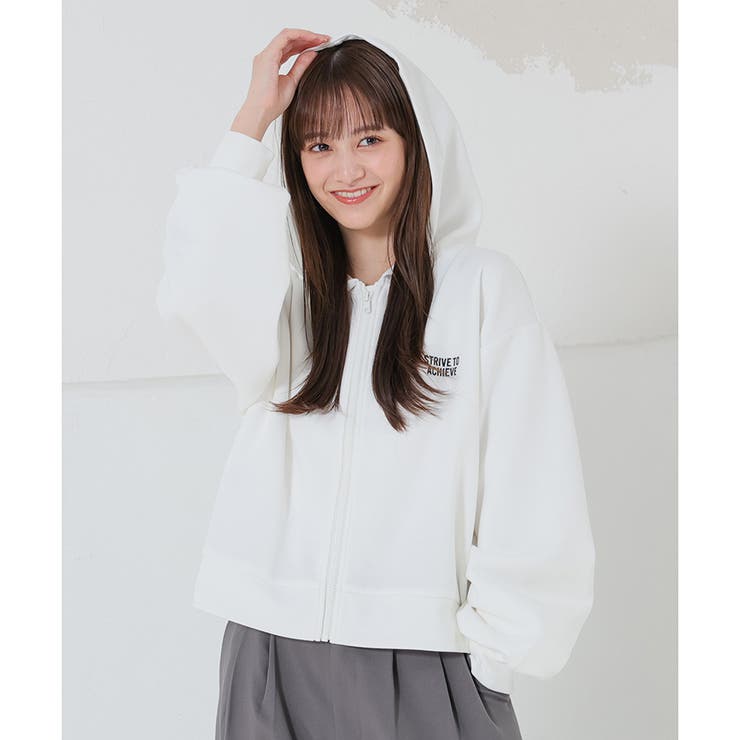 トップス パーカー 長袖[品番：HNSW0008482]｜Honeys（ハニーズ