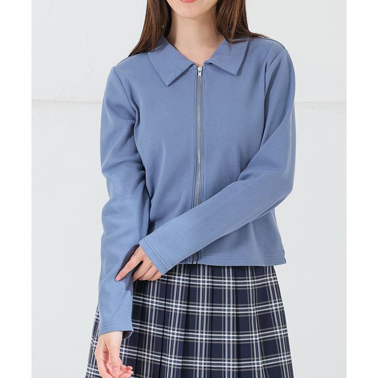 ブルー | トップス カーディガン 羽織り | Honeys