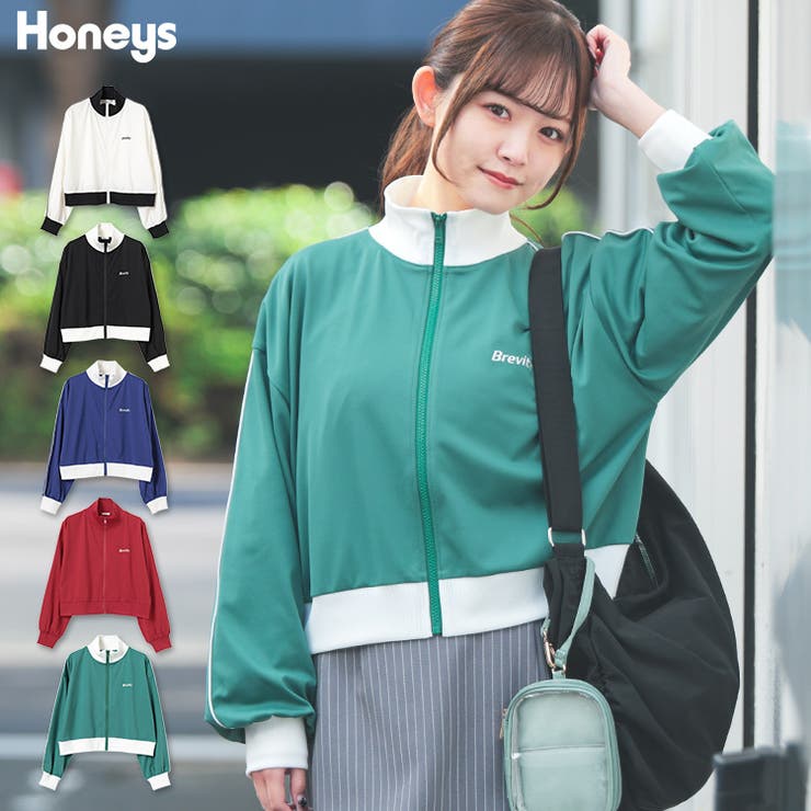 トップス スウェット 長袖[品番：HNSW0010289]｜Honeys