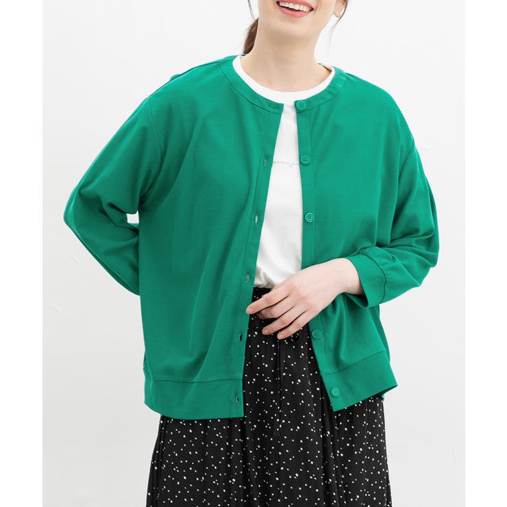 グリーン | トップス カーディガン カットソー | Honeys