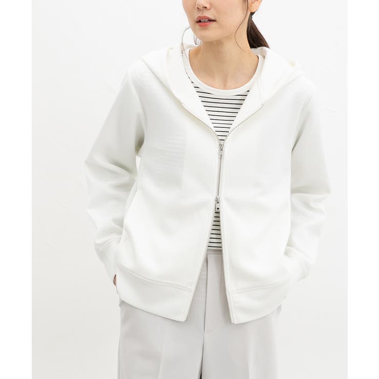 アイボリー | トップス パーカー ジップパーカー | Honeys