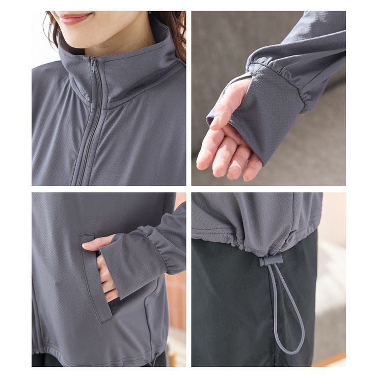 トップス ラッシュガード 長袖 | Honeys | 詳細画像15 