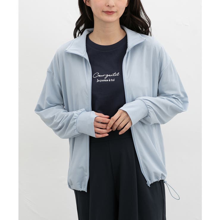 ライトブルー | トップス ラッシュガード 長袖 | Honeys