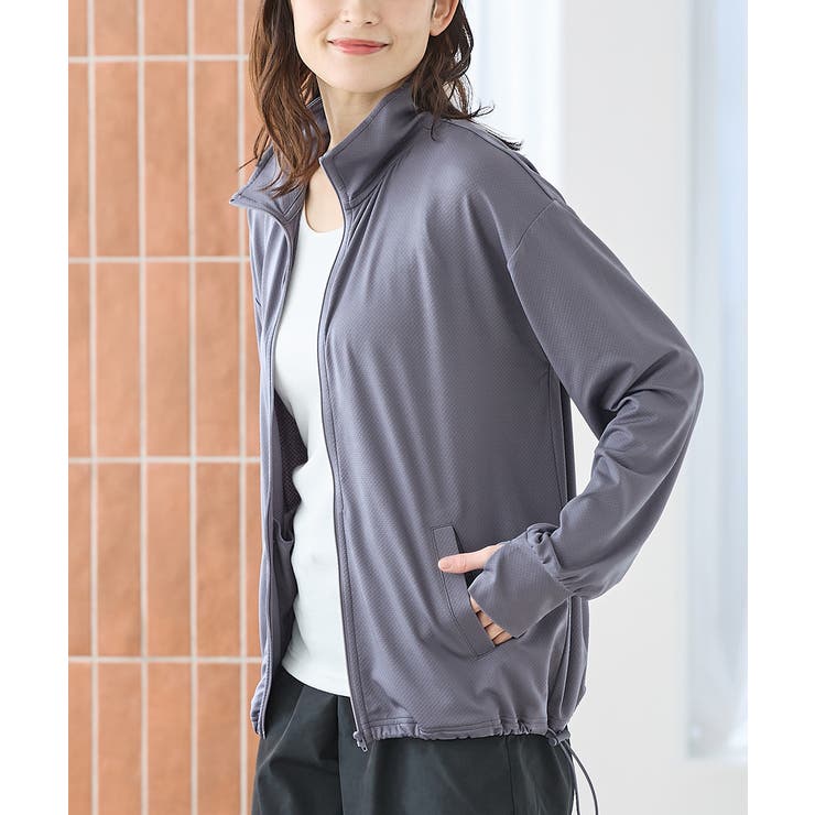 ブルーグレー | トップス ラッシュガード 長袖 | Honeys