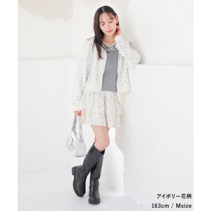 トップス パーカー ジップパーカー | Honeys | 詳細画像11 