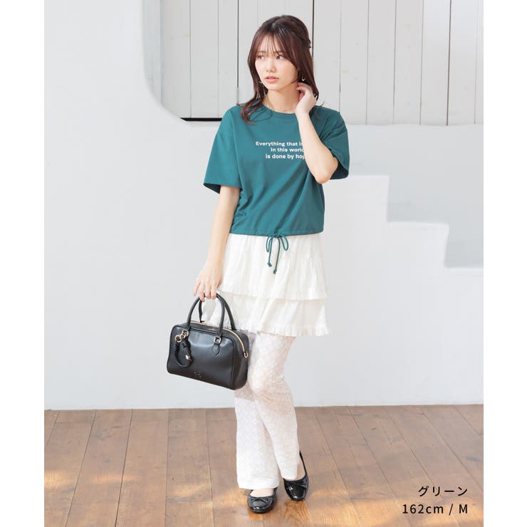 トップス Tシャツ 半袖Tシャツ | Honeys | 詳細画像9 