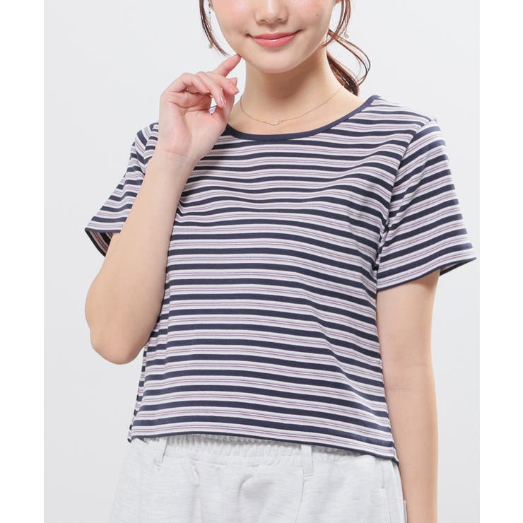 コンボーダー | トップス カットソー 半袖 | Honeys