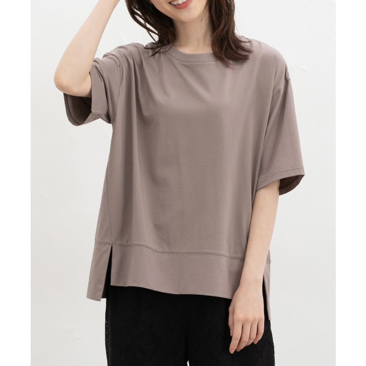 トップス Tシャツ ５分袖Tシャツ | Honeys | 詳細画像10 