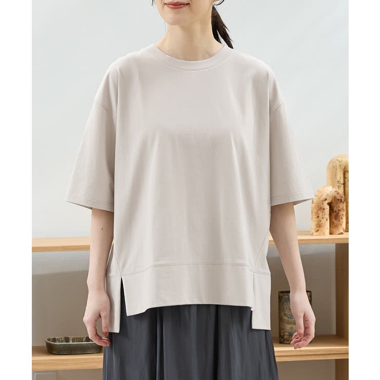 トップス Tシャツ ５分袖Tシャツ | Honeys | 詳細画像12 
