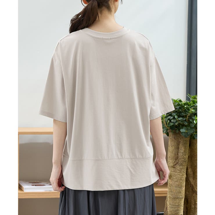 トップス Tシャツ ５分袖Tシャツ | Honeys | 詳細画像15 