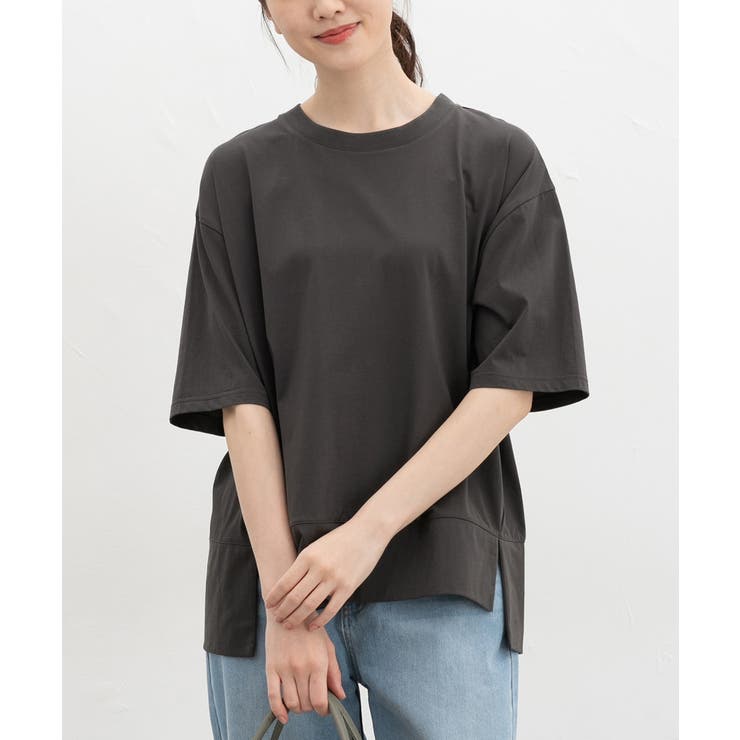 スミクロ | トップス Tシャツ ５分袖Tシャツ | Honeys