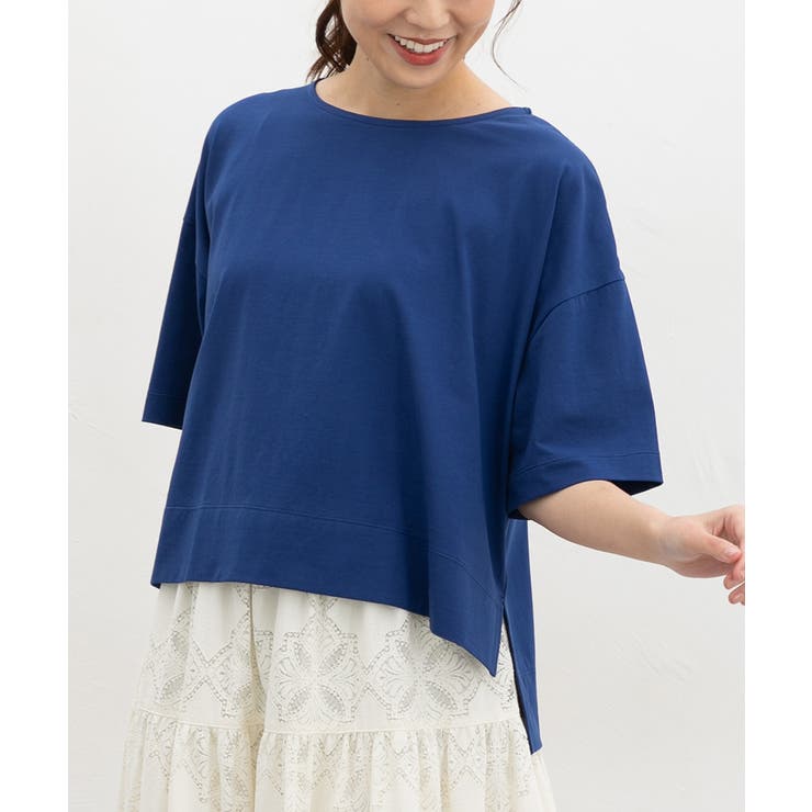 ブルー | トップス Tシャツ 半袖Tシャツ | Honeys