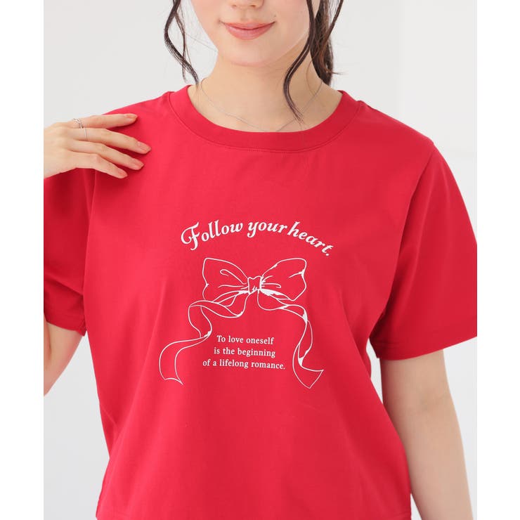 トップス Tシャツ 半袖Tシャツ | Honeys | 詳細画像14 
