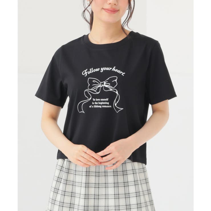 トップス Tシャツ 半袖Tシャツ | Honeys | 詳細画像6 