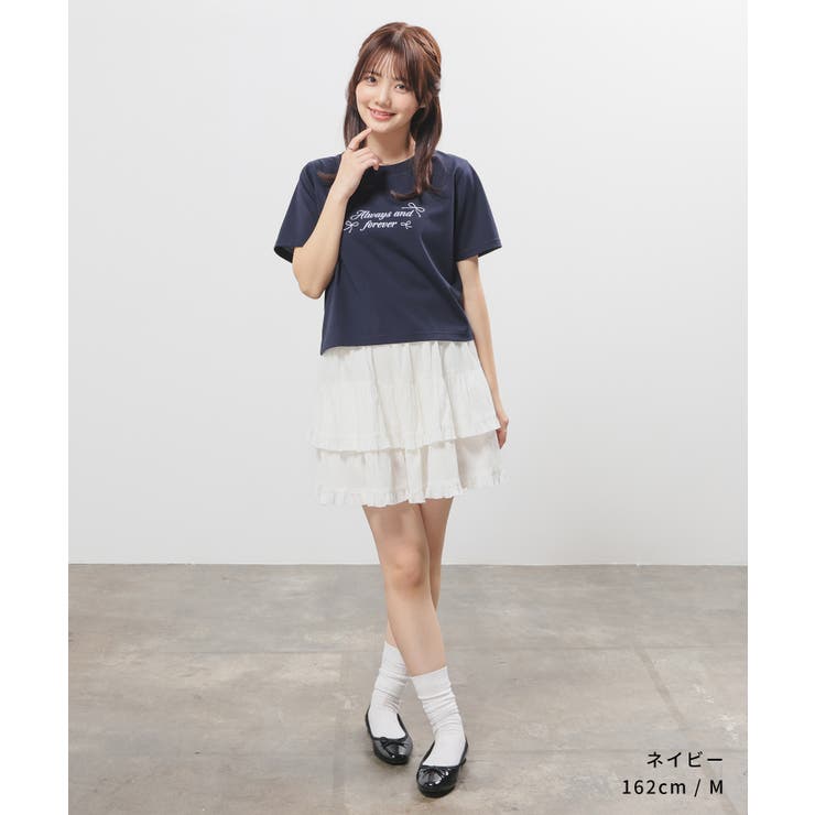 トップス Tシャツ 半袖Tシャツ | Honeys | 詳細画像7 