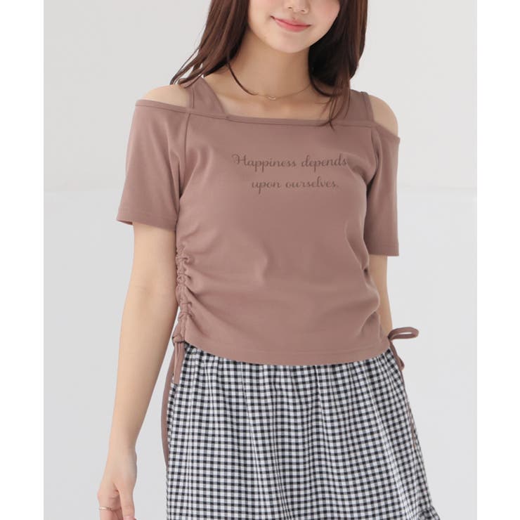モカ | トップス カットソー 半袖 | Honeys