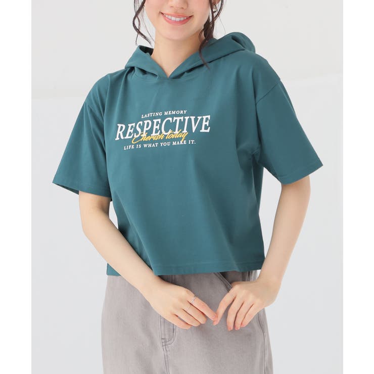 グリーン | トップス Tシャツ 半袖Tシャツ | Honeys