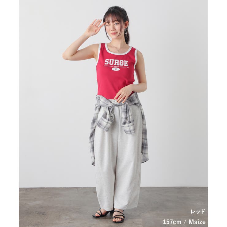 トップス タンクトップ ロゴ | Honeys | 詳細画像7 