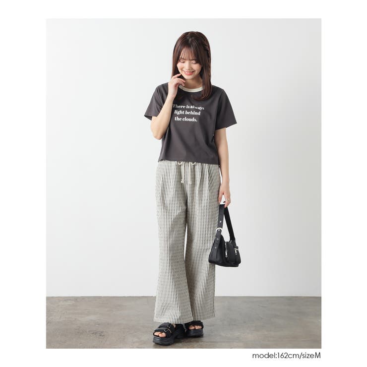 トップス Tシャツ 半袖Tシャツ | Honeys | 詳細画像9 