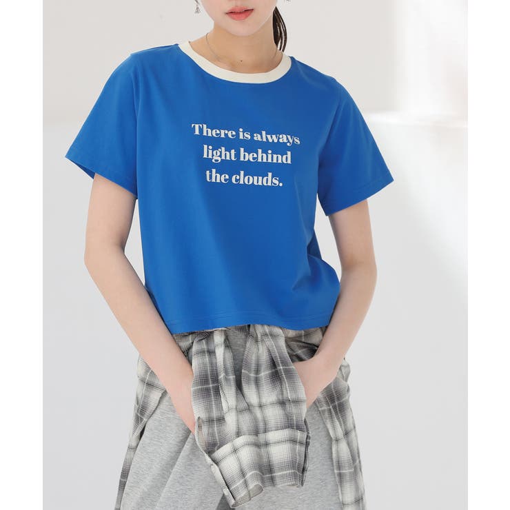 ブルー | トップス Tシャツ 半袖Tシャツ | Honeys