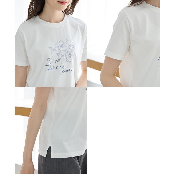 トップス Tシャツ 半袖Tシャツ | Honeys | 詳細画像16 