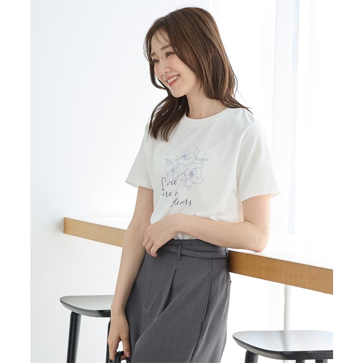 トップス Tシャツ 半袖Tシャツ | Honeys | 詳細画像5 