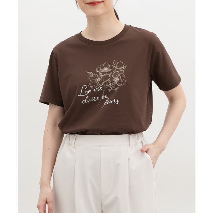 ブラウン | トップス Tシャツ 半袖Tシャツ | Honeys