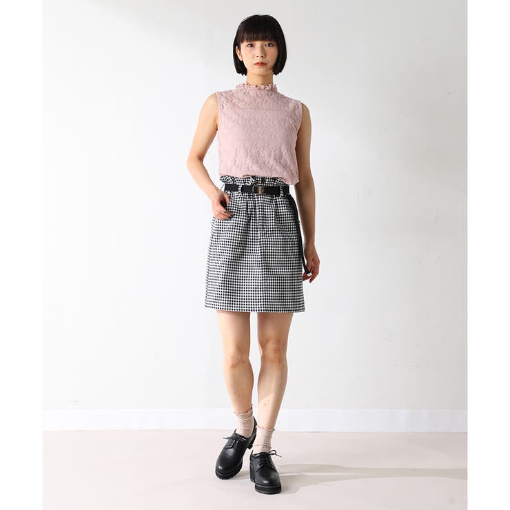 Honeysトップス ジャカード6分袖トップス: トップス｜ハニーズ公式通販