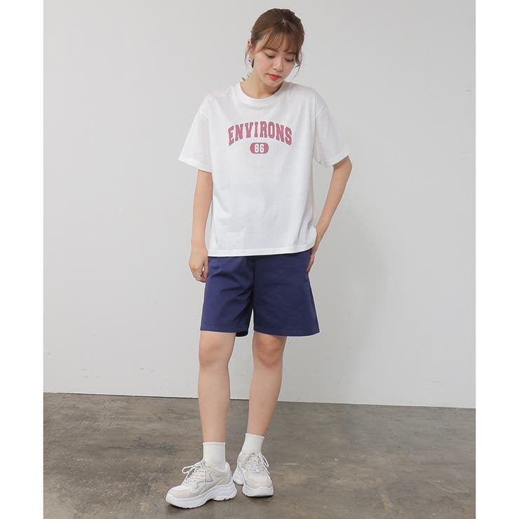トップス Tシャツ 半袖[品番：HNSW0005849]｜Honeys（ハニーズ