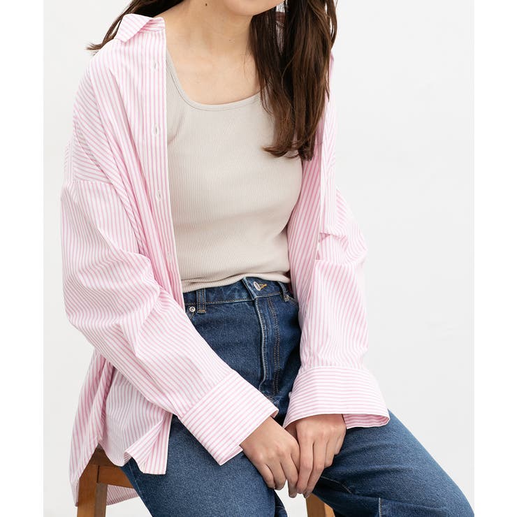 ベージュ | トップス タンクトップ UVカット | Honeys