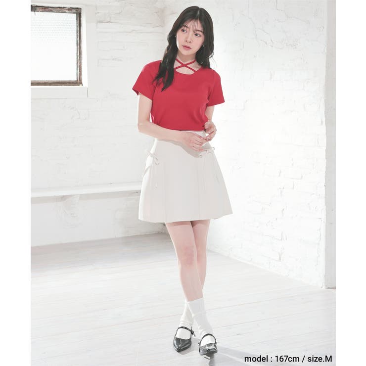 トップス カットソー 半袖[品番：HNSW0010527]｜Honeys