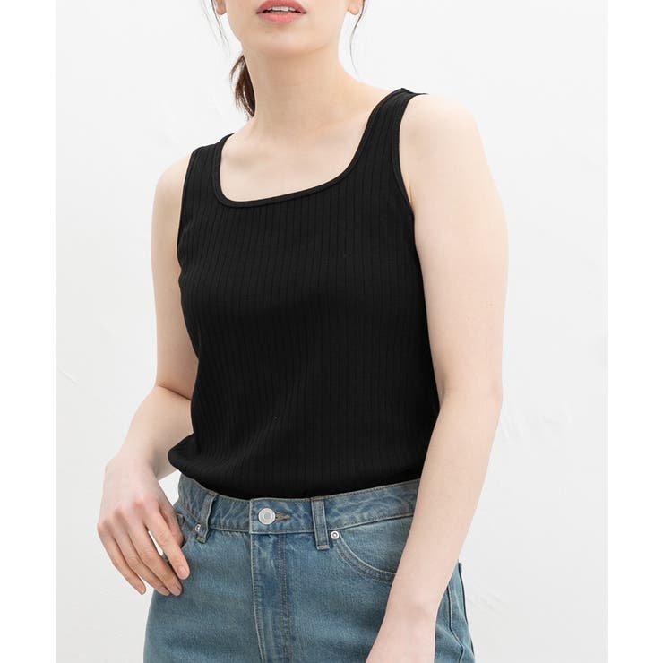 ブラック | トップス タンクトップ UVカット | Honeys
