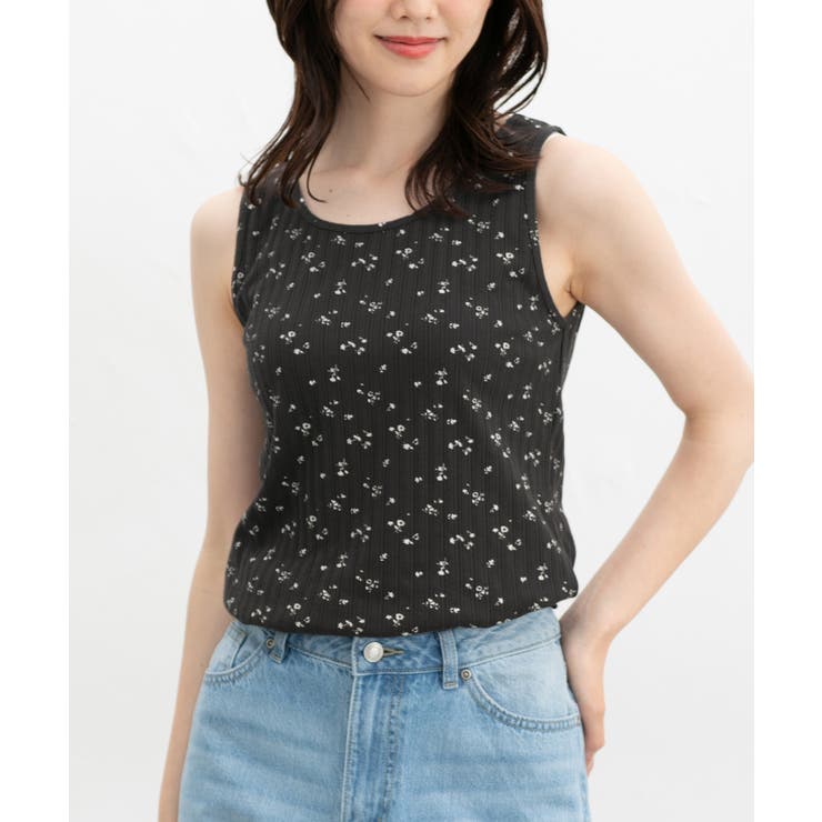 トップス タンクトップ UVカット | Honeys | 詳細画像4 