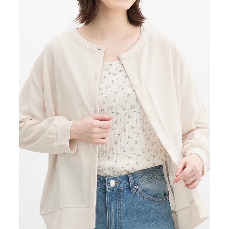 オフ花柄 | トップス タンクトップ UVカット | Honeys