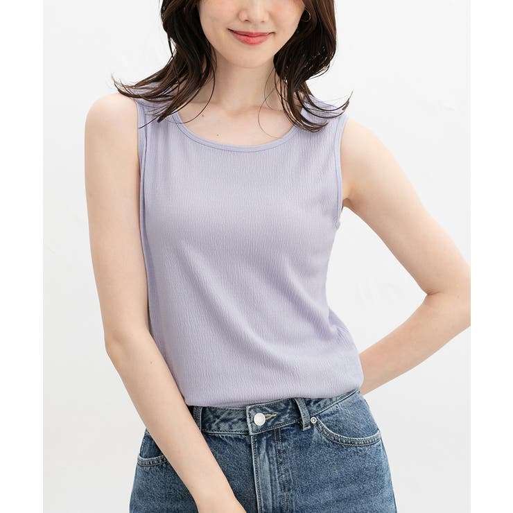 ラベンダー | トップス タンクトップ UVカット | Honeys