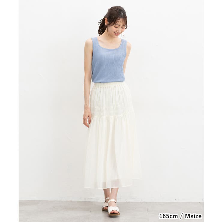 【ハニーズ】トップス タンクトップ ジャカード | Honeys | 詳細画像6 