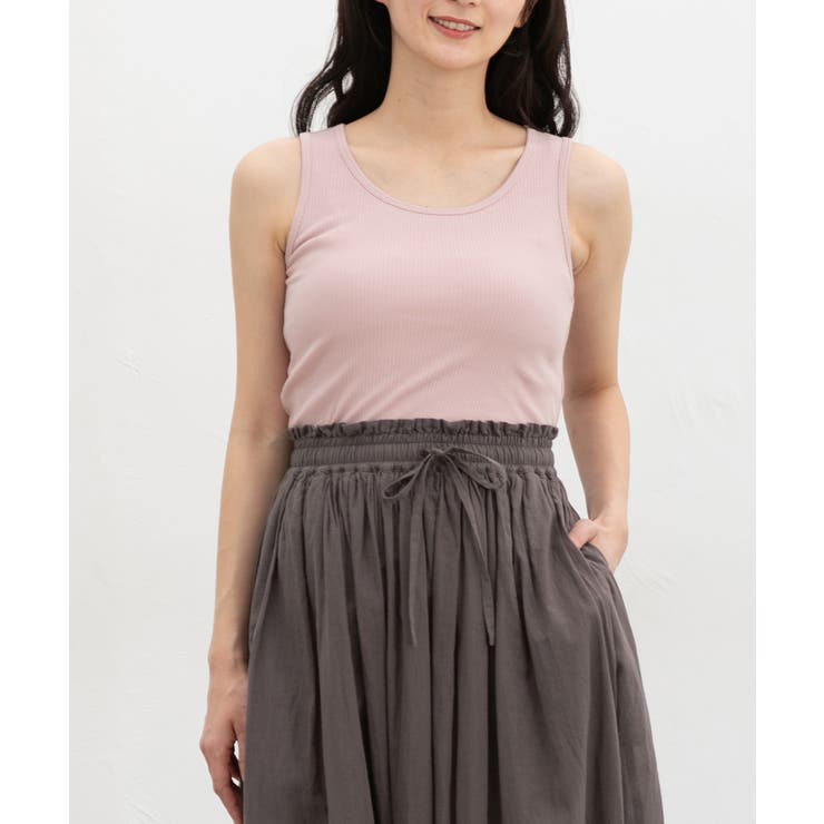 ピンク | トップス タンクトップ UVカット | Honeys