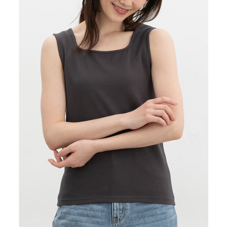 チャコール | トップス タンクトップ ハニさら | Honeys