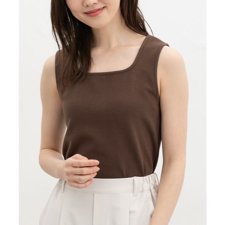 ブラウン | トップス タンクトップ ハニさら | Honeys