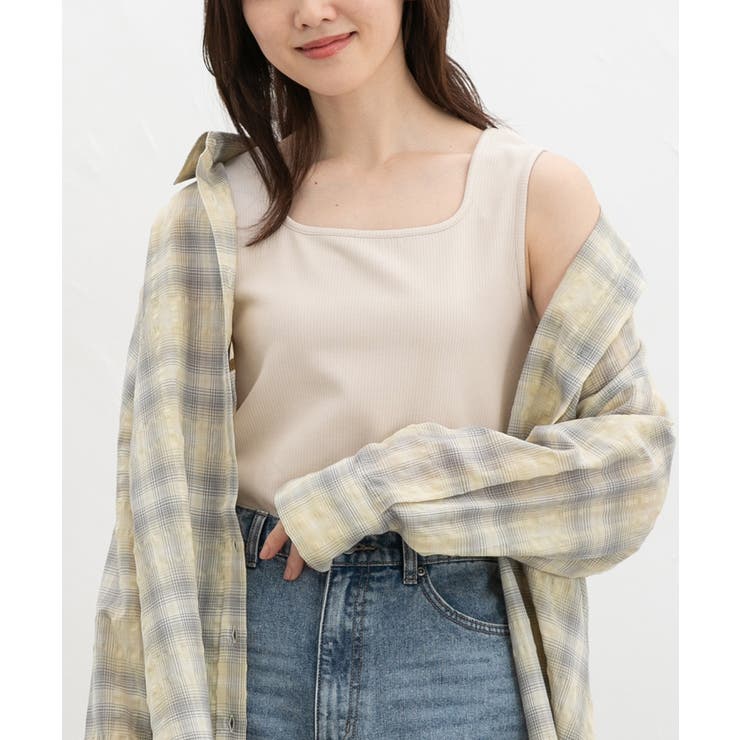 ベージュ | トップス タンクトップ ハニさら | Honeys