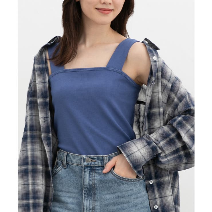 ブルー | トップス タンクトップ ハニさら | Honeys