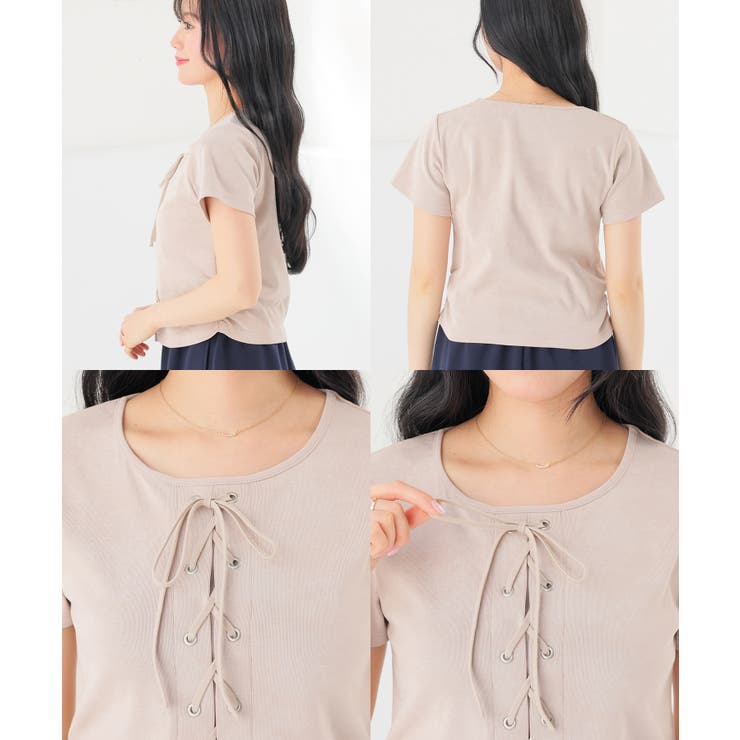 トップス カットソー 半袖 | Honeys | 詳細画像15 