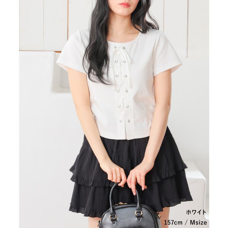 トップス カットソー 半袖 | Honeys | 詳細画像3 