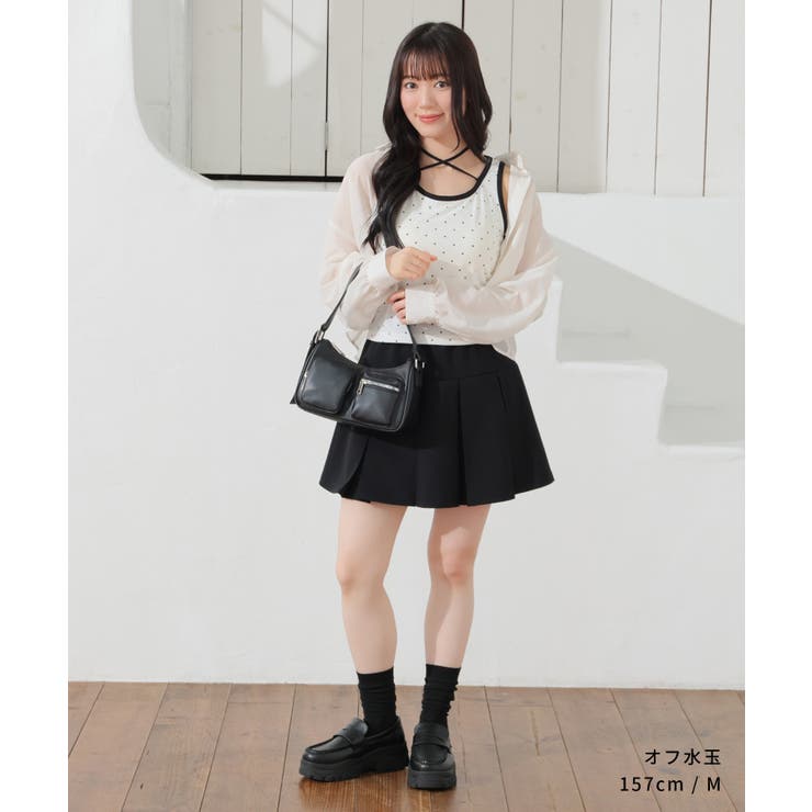 トップス タンクトップ カップ付き | Honeys | 詳細画像3 