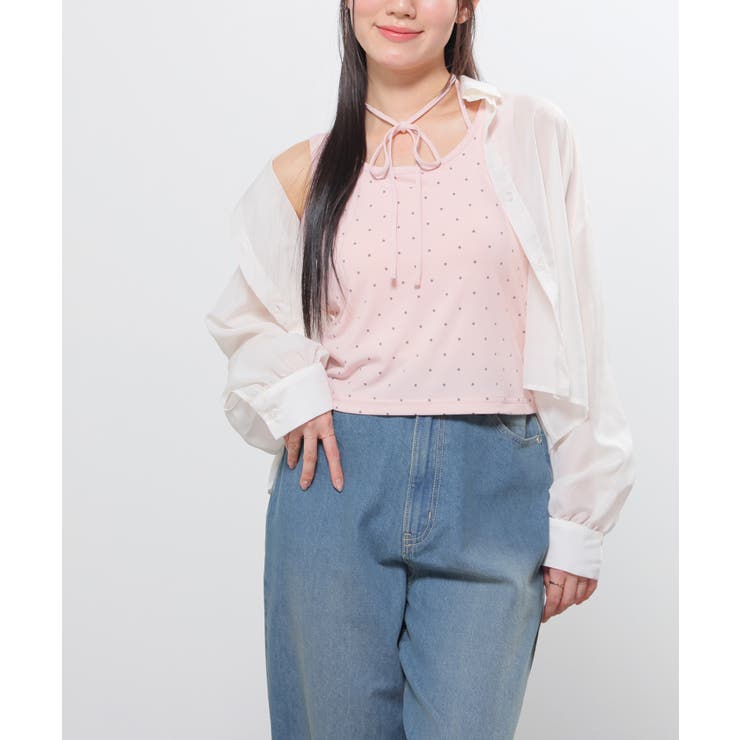 トップス タンクトップ カップ付き | Honeys | 詳細画像8 