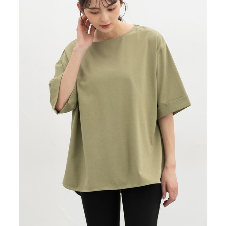 トップス Tシャツ ５分袖Tシャツ | Honeys | 詳細画像11 